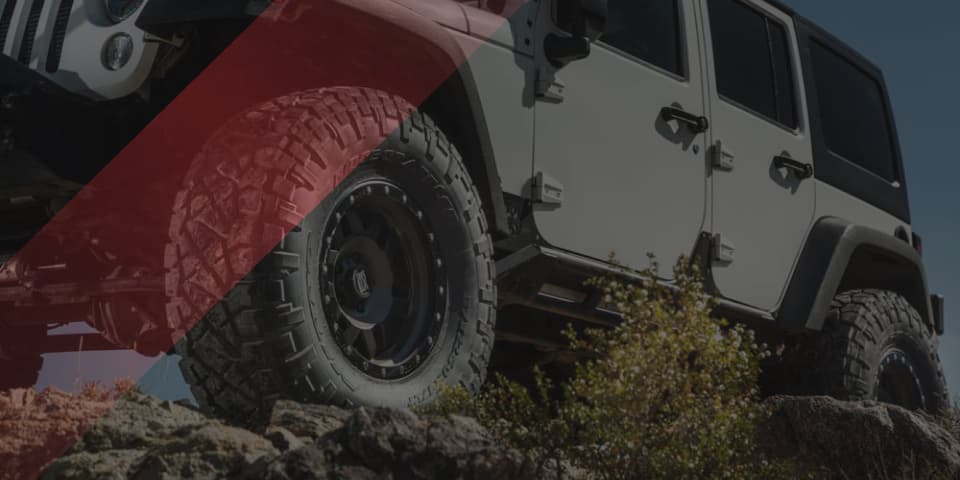 Valid on select 4 Nitto tires; use promo code at checkout!